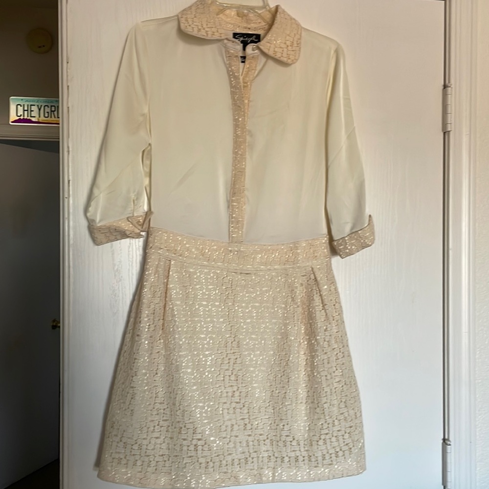 Lacy mini dress